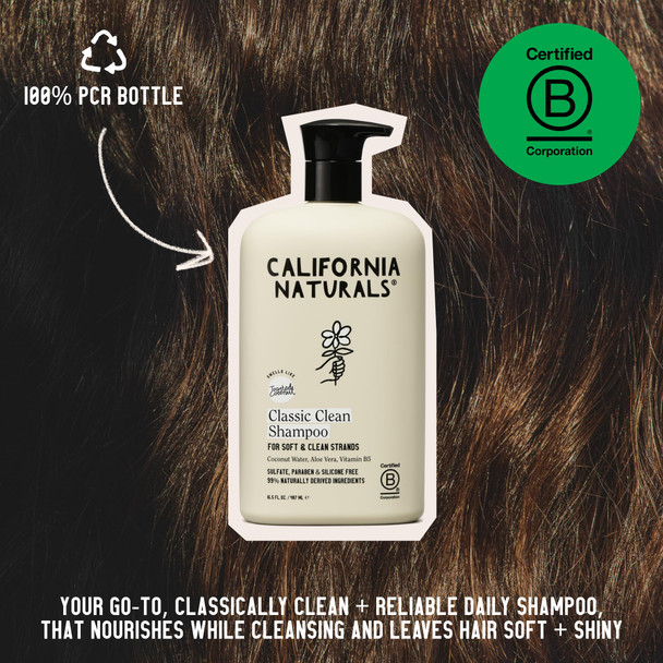 California Naturals ShampooScalp And Hair Care For Women And Men All Hair Types16.5 Fl Oz