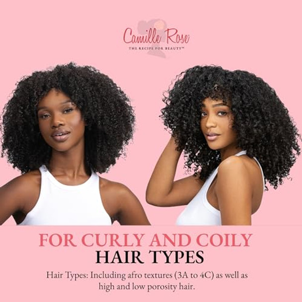 Camille Rose Mint Condition Braid GelWith Aloe And Sea MossFor MoistureShineAnd Curly To Coily Hair Types12 Oz