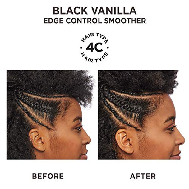 Carol'S Daughter Black Vanilla Edge Control For CurlyWavy Or Natural HairClear Edge Smoother For DryDull Or Brittle Hair2 Oz