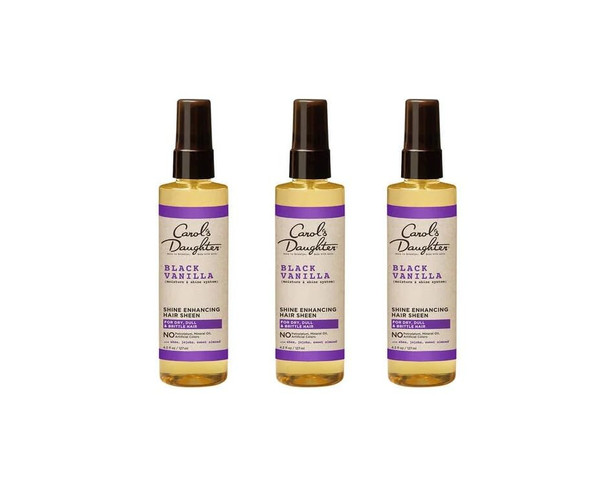 Carol'S Daughter Black Vanilla Moisture And Shine Hair SheenFor DryDull Or Brittle Hair4.3 Fl OzPack Of 3