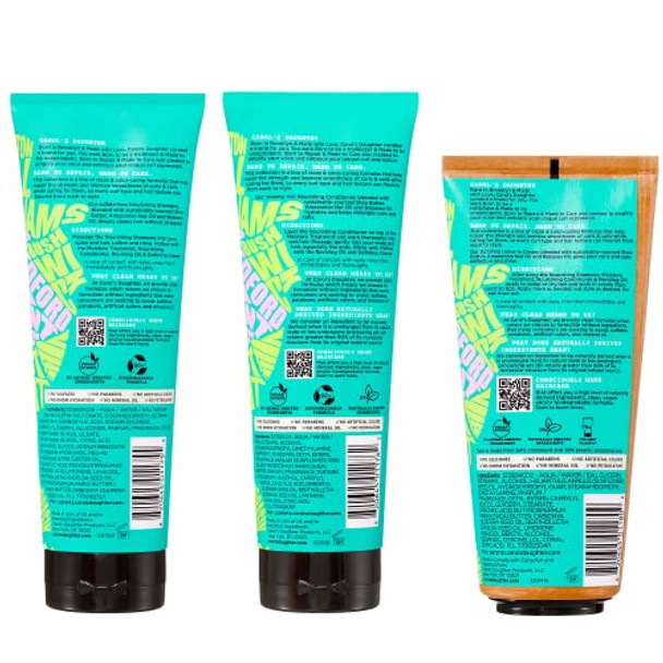 Carol'S Daughter Born To Repair Hair Care Set - Sulfate   ShampooNourishing ConditionerAnd Defining Leave In Cream Kit (3 Products) Made With Shea Butter