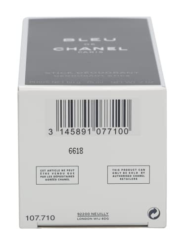 Chanel De Bleu Deodorant Stick For Men2.0 Fl Oz