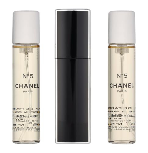 CHANEL N°5 EAU PREMIÈRE パーススプレー 3×20ml Chanel No.5 Eau Premiere Eau De Parfum Purse Spray And 2 Refills