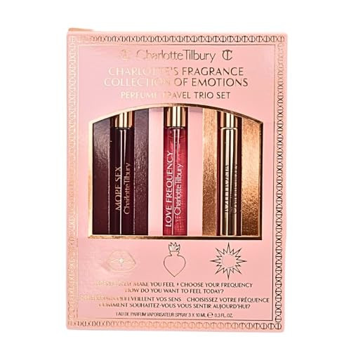 Charlotte Tilbury Charlotte'S Fragrance Collection Of Emotions - Perfume Travel Trio Set - More Sex - Love Frequency - Joyphoria