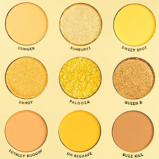 Colourpop Colourpop Cloud Spun Eyeshadow Palette Matte Metallic Sparkle Pressed Glitter Powder Super-Pigmented