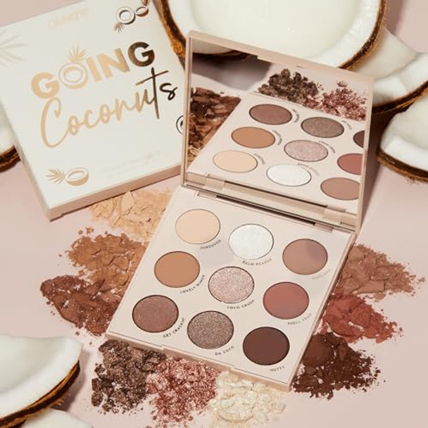 Colourpop Going Coconuts & That'S Taupe Palettes (0.3 Oz Each)Cool-Toned Neutral Shadows With Matte & Metallic Finishes