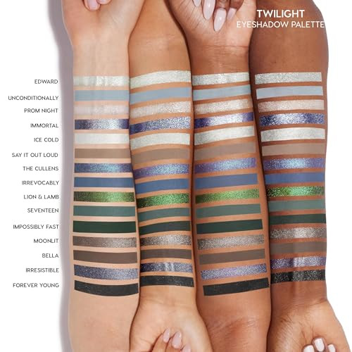 Colourpop Twilight Bundle - Vampire Skin Super Shock Highlighter (0.15 Oz) & Twilight Shadow Palette (0.3 Oz) - High Pigment & Long Wearing Formula