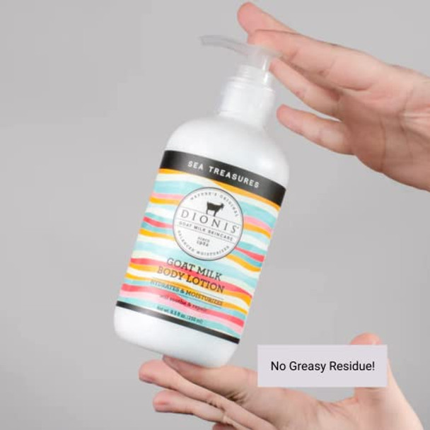 Dionis Goat Milk Skincare Sea Treasures Scented Lotion (8.5Oz) And Hand & Body Bar Soap (6Oz) Bundle - Made In Usa - Cruelty   And Paraben   Formula