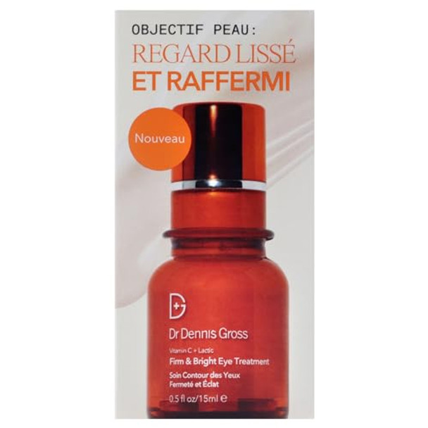 Dr Dennis Gross Vitamin C Plus Lactic Firm And Bright Eye Treatment Treatment Women 0.5 Oz