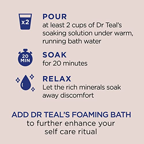 Dr Teal'S Epsom Magnesium Salt SoakNourish & Protect With Coconut Oil3Lbs