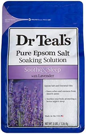 Dr Teals Lavender Sleep Set - 1 Epsom Salt1 Foaming Wash1 Body Lotion - Soothe And Sleep With Lavender