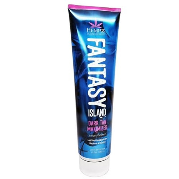 Hempz Fantasy Island Dark Tan Maximizer Indoor/Outdoor 9.5Oz Hempz Fantasy Island Dark Tan Maximizer Indoor/Outdoor 9.5Oz