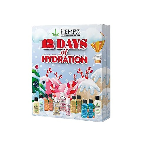 Hempz Twelve Days Of Hydration Skin Care   Set (12-Pack) - Holiday Limited Edition
