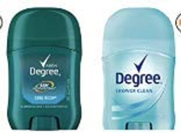 Degree Antiperspirant Deodorant 0.5 Ounce Variety Pack 36 Cool Rush 36 Shower Clean
