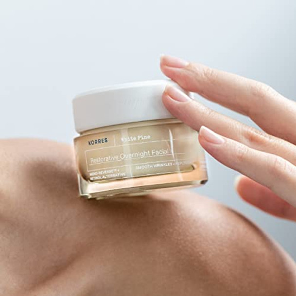 Korres White Pine Night Cream For Volume Replenishment 40Ml