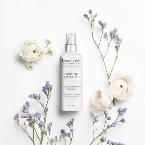 Leave-In Scalp Treatment For Thinning Hair (Complexe Energisant) By Leonor Greyl - Reduces Hair Thinning By 85% Stimulates Hair Regrowth 95% Natural Ingredients Organic. 5 Fl Oz. Made In France.