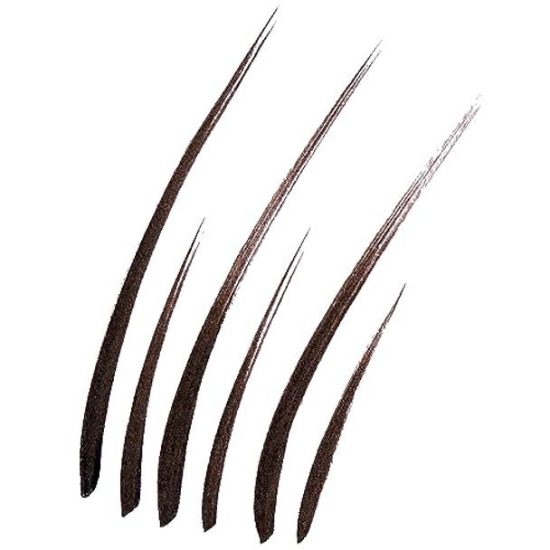 Lottie London Arch Rival- Microfine Brow Pen In Dark Brown Ultra-Fine Eyebrow Pen That Creates Realistic Hair-Like Strokes To Fill Define And Enhance Brows