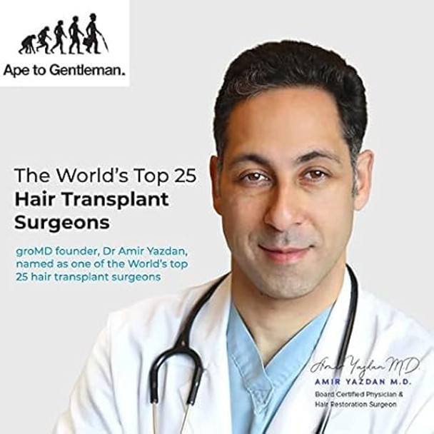 Hair Loss Serum, Hair Growth Treatment, Regrowth, Follicle Activator Spray, Argan Oil, Biotin & Caffeine, Thickening, Doctor Developed, DHT Blocking Ingredients, 60 Day Supply