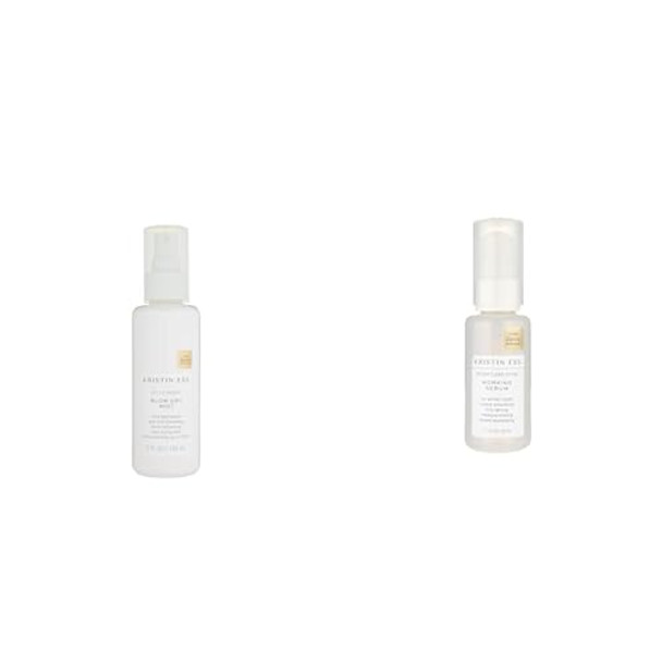 Kristin Ess Style Assist Blow Dry Mist Heat Protectant Spray For Hair - Anti Humidity & Breakage Control Frizz Taming Weightless Shine Working Serum For Damaged Hair