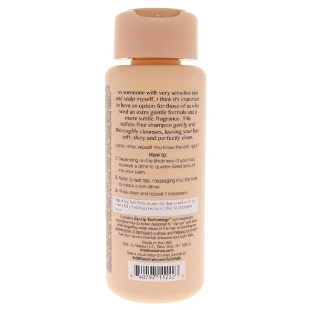 Kristin Ess Hair Extra Gentle Shampoo + Conditioner Bundle - Sensitive Skin + Scalp Cleanses Nourishing + Calming Hydrating Conditioner Vegan Sulfate   Color Safe + Keratin Safe 2 Piece Set