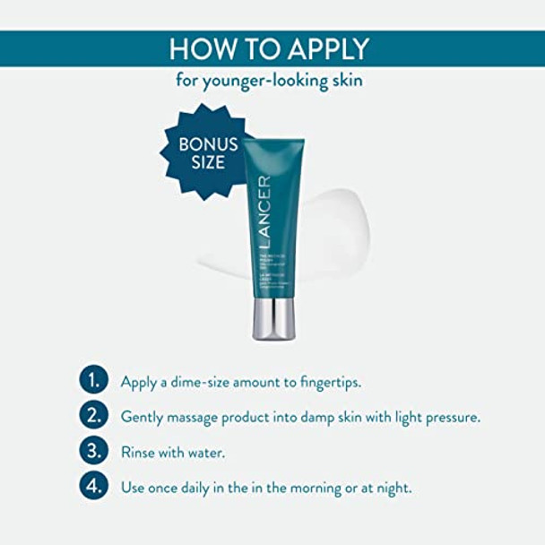 Lancer Skincare The Method: Nourishskincare For Face Facial Moisturizer For Normal Or Combination Skin Bonus Size