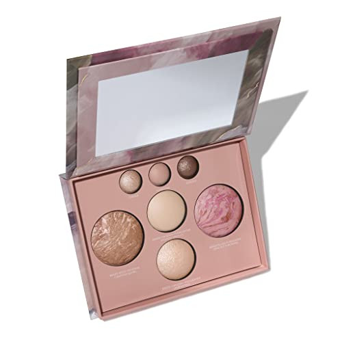 Laura Geller   York The Best Of The Best Baked Palette - Full Size - Includes Bronzer Blush 2 Highlighters And 3 Eyeshadows - Travel-Friendly