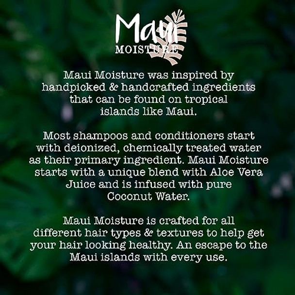 Maui Moisture Detoxifying + Shampoo Volcanic Ash 13 Fl Oz