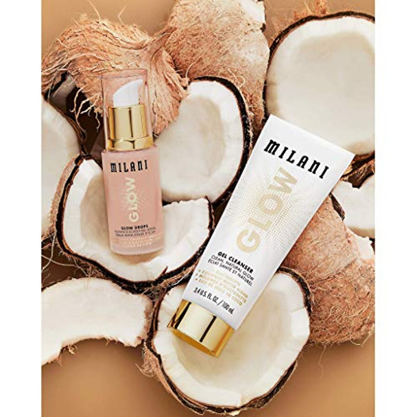 Milani Glow Gel Cleanser - Face Cleanser For A Hydrating Glow - (3.4 Fl.Oz.)