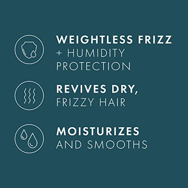 Nexxus Ultralight Smooth Conditioner Weightless For Dry And Frizzy Hair Smooth Hair Treatment To Block Out Frizz Against Humidity 13.5 Oz