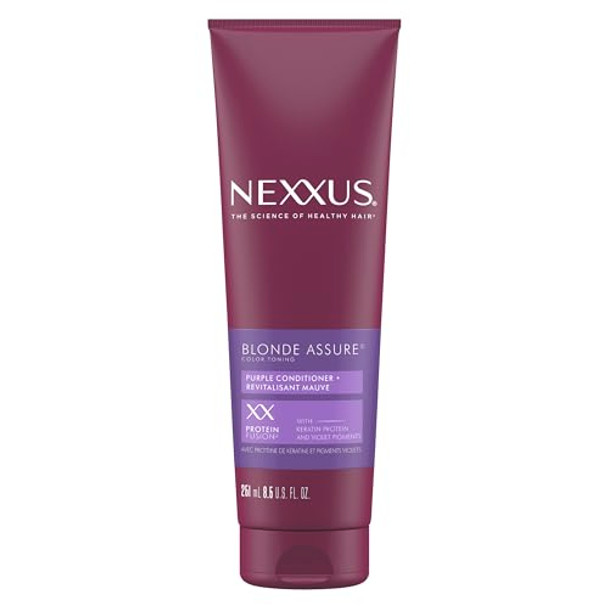 Nexxus Blonde Assure Purple Keratin Conditioner For Blonde And Bleached Hair 8.5 Oz