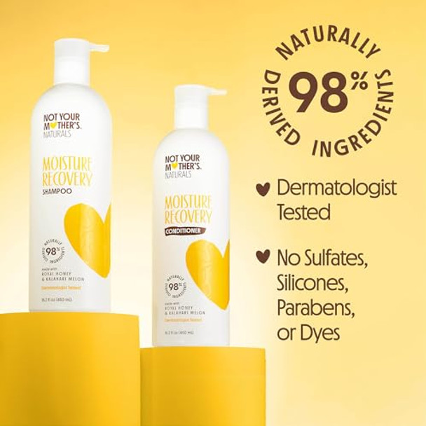 Not Your Mother'S Naturals Protect & Nourish Shampoo & Conditioner Set - 15.2 Fl Oz - Sulfate-  Hair Products - Royal Honey & Kalahari Desert Melon