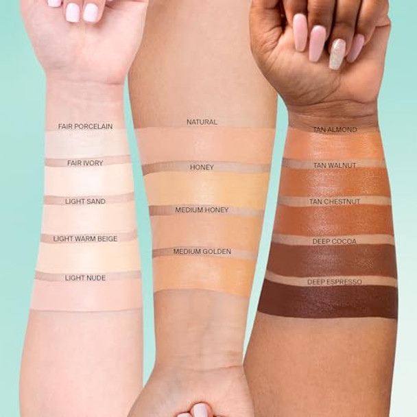 Ofra Cover Concealer - Light Nude - Natural Finish Liquid Concealer - Hydrating Smoothing Blendable And Long-Lasting Formula - Face Makeup And Under Eye Color Corrector For Dark Circles - 5 Ml