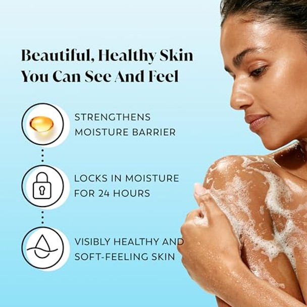 Olay Ultra Moisture Hydrating Body Wash For Extra Dry Skin 24Hr Long Lasting Hydration Vitamin B3 Complex Designed For All Skin Types 33 Fl Oz
