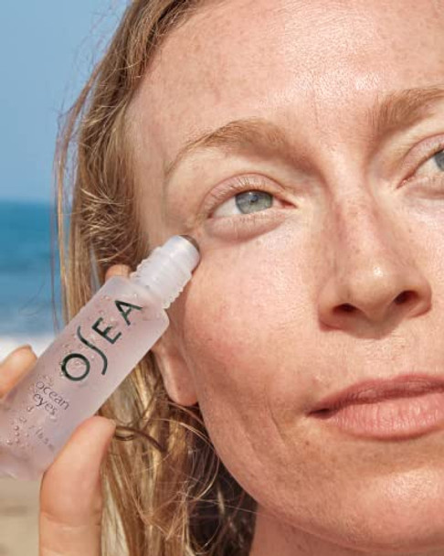 Osea Eye Care Duo - Ocean Eyes Age-Defying Eye Serum Roller Ball & Advanced Repair Eye Cream