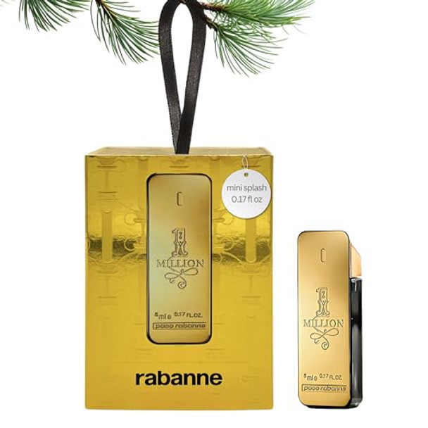 Paco Rabanne 1 Million Fragrance For Men - Fresh And Spicy Notes Of Amber Leather Tangerine Adds A Touch Irresistible Seduction Ideal With Rebellious Charm Edt Spray 6.8 Oz