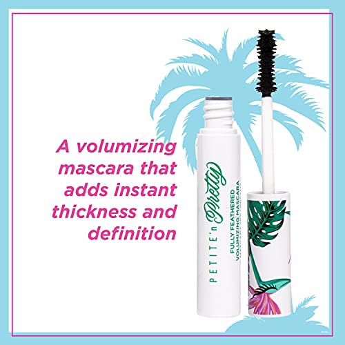 Petite 'N Pretty - Fully Feathered Volumizing Mascara & 10K Shine Lip Gloss (Diamond Heist) - Natural And Non-Toxic Face Makeup For Kids Children Tweens And Teens