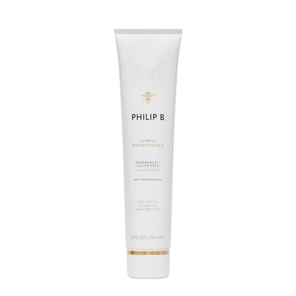 Philip B Gentle Conditioner 6 Fl. Oz. (178 Ml) - Fragrance   Conditioner With Shea Butter And Vitamin B5 To Add Shine And Bounce To Hair