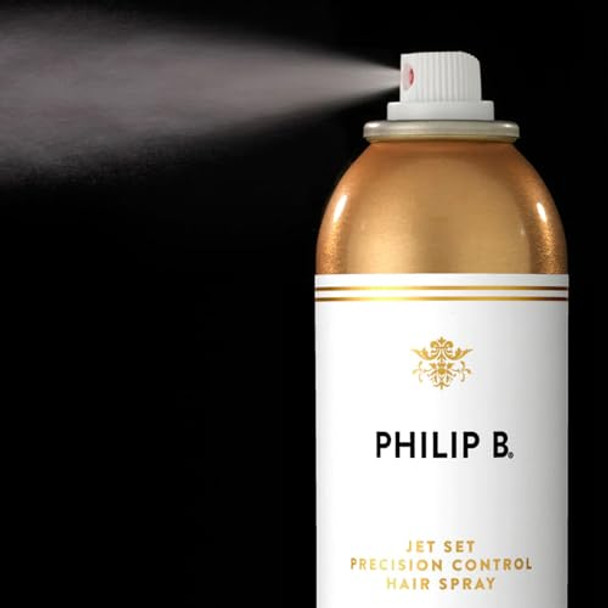 Philip B. Jet Set Precision Control Hair Spray (9 Oz) - Add Volume And Texture With A Medium Soft Touch Hold