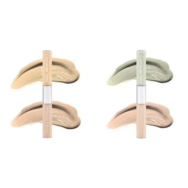 Physicians Formula Concealer Twins Cream Yellow/Light & Green/Light 0.24Oz (Pack Of 2) Physicians Formula Concealer Twins Cream Yellow/Light & Green/Light 0.24Oz (Pack Of 2)