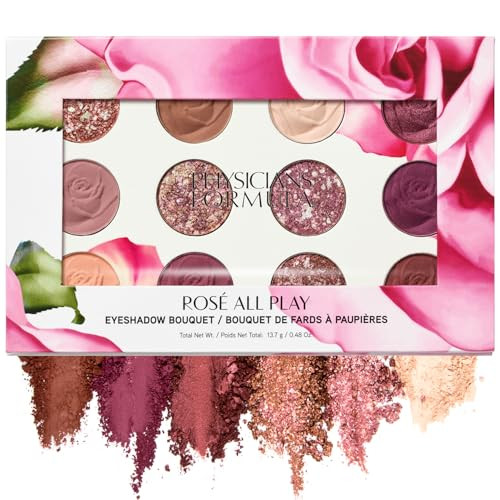 Physicians Formula Rosé All Play Eyeshadow Makeup Palette Bouquet 12 Pan Eye Make Up