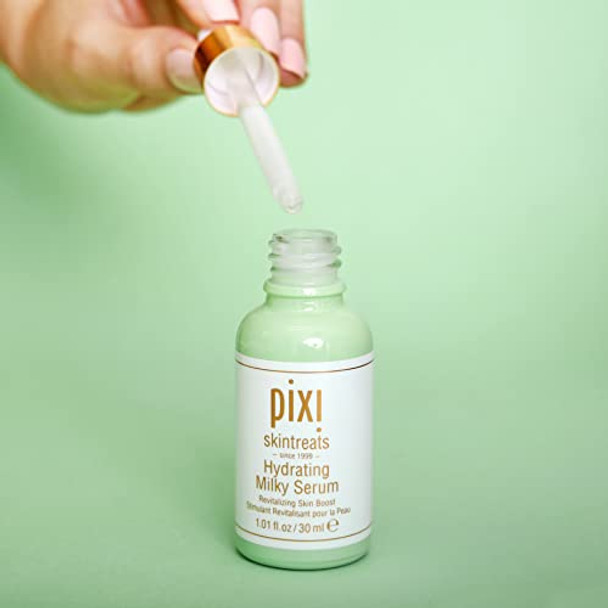 Pixi Hydrating Milky Serum 1 Fl Oz   Revitalize Skin With Intense Hydration   Moisturize With Jojoba Oil And Aloe Vera   1.0 Fl Oz