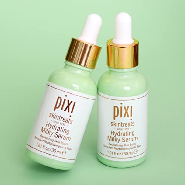 Pixi Hydrating Milky Serum 1 Fl Oz   Revitalize Skin With Intense Hydration   Moisturize With Jojoba Oil And Aloe Vera   1.0 Fl Oz
