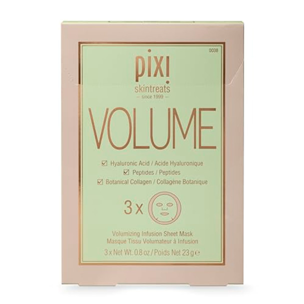 Pixi By Petra Plump Collagen Boost - Volumizing Sheet Mask - 0.8Oz Pixi By Petra Plump Collagen Boost - Volumizing Sheet Mask - 0.8Oz