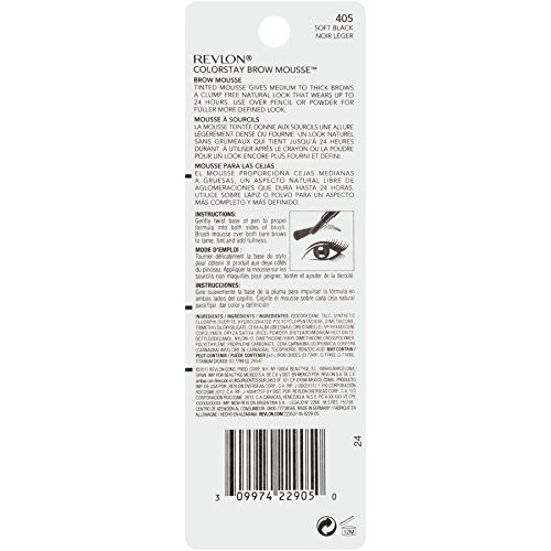 Revlon Colorstay Brow Mousse Soft Black