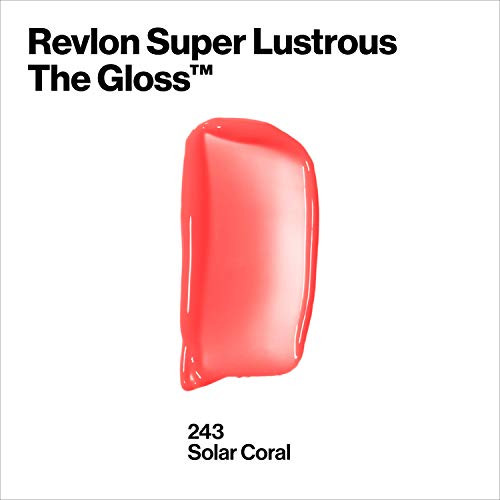 Revlon Super Lustrous Lip Gloss Non-Sticky Hydrating High Shine Finish 302 Glazing Lilac 0.13 Oz