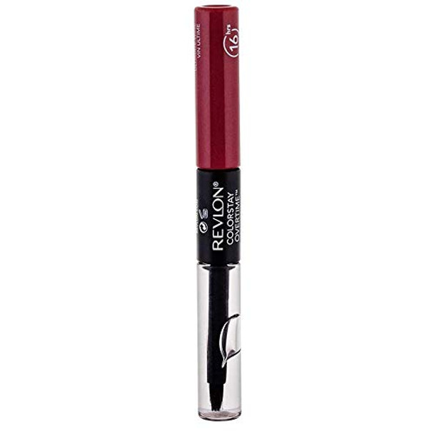 Revlon Colorstay Overtime Liquid Lip Color Infinite Raspberry [005] 0.07 Oz (Pack Of 2)