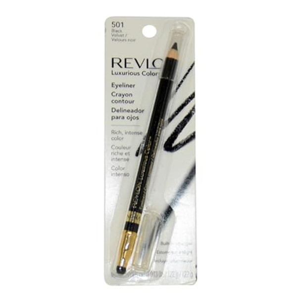 Revlon Luxurious Color Eyeliner Black Velvet 501 0.043 Ounce