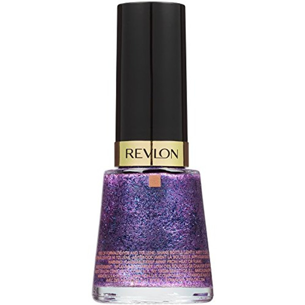 Revlon Nail Enamel Chip Resistant Nail Polish Glossy Shine Finish In Blue/Green 522 Magnetic 0.5 Oz