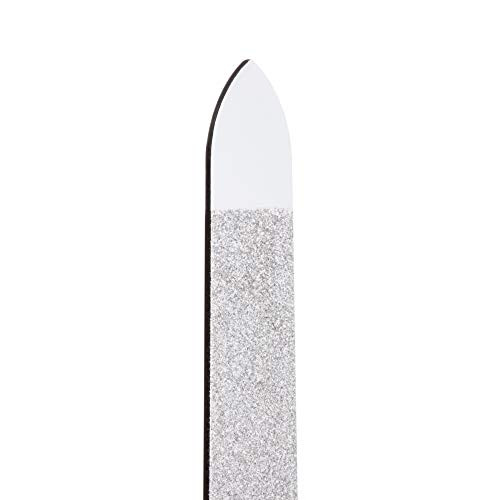 Revlon Nail File Salon Professional Nail Care Tool For Acrylic & Natural Nails Easy Grip Corrosion Resistant Saphire Coated Nail Filer (Pack Of 1)