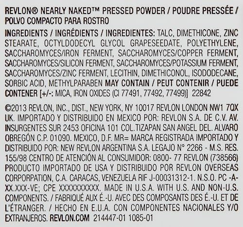 Revlon Nearly   Pressed Powder Medium Deep/040 0.28 Ounce
